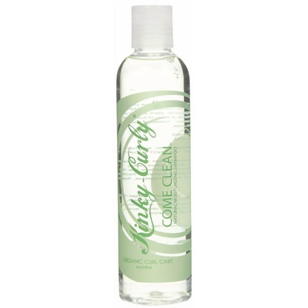 Kinky Curly Come Clean Natural Moisturizing Shampoo Sulfate Free 8 oz
