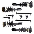 thumbnail image 2 of CCIYU Complete Suspension Kit Fits/Rear 04 05 06 07 08 for Pontiac Grand Prix Includes Strut Spring Assembly, Stabilizer Bar Link, Ball Joint, Tie Rod End Fits select: 2005 PONTIAC GRAND PRIX GT, 2 of 5