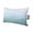 Blue Green, variant on Outdoor Chair Pillow Headrest for Patio Pool Chaise Lounge, Grey Coastal Wave Recliner Head Pillow, Summer Ocean Nautical Beach Ombre Waterproof Pillowcases Neck Lumbar Pillows & Insert 11x16x1