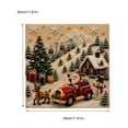 thumbnail image 3 of DIY Christmas Pearl Painting Kit Handcrafted 3D Wall Art Ornament for Winter Holiday Home Decoration Festive Party Craft Activity , 12x12 Inch, 3 of 3