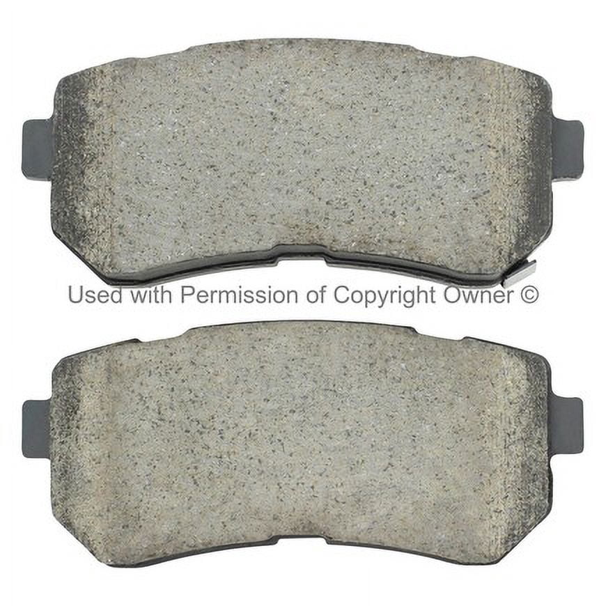 Mpa Electrical 1001-1856C Quality Built Disc Brake Pad, Premium, Ceramic,