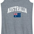 thumbnail image 3 of Instant Message - Australia Flag - Women's Racerback Tank Top, 3 of 6
