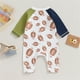 thumbnail image 2 of Gibobby Mameluco niño Primavera otoño bebé traje bebé moda Rugby impresión colores ropa de manga larga ropa para escalar al libre(Blanco, 6-12 Meses), 2 of 5