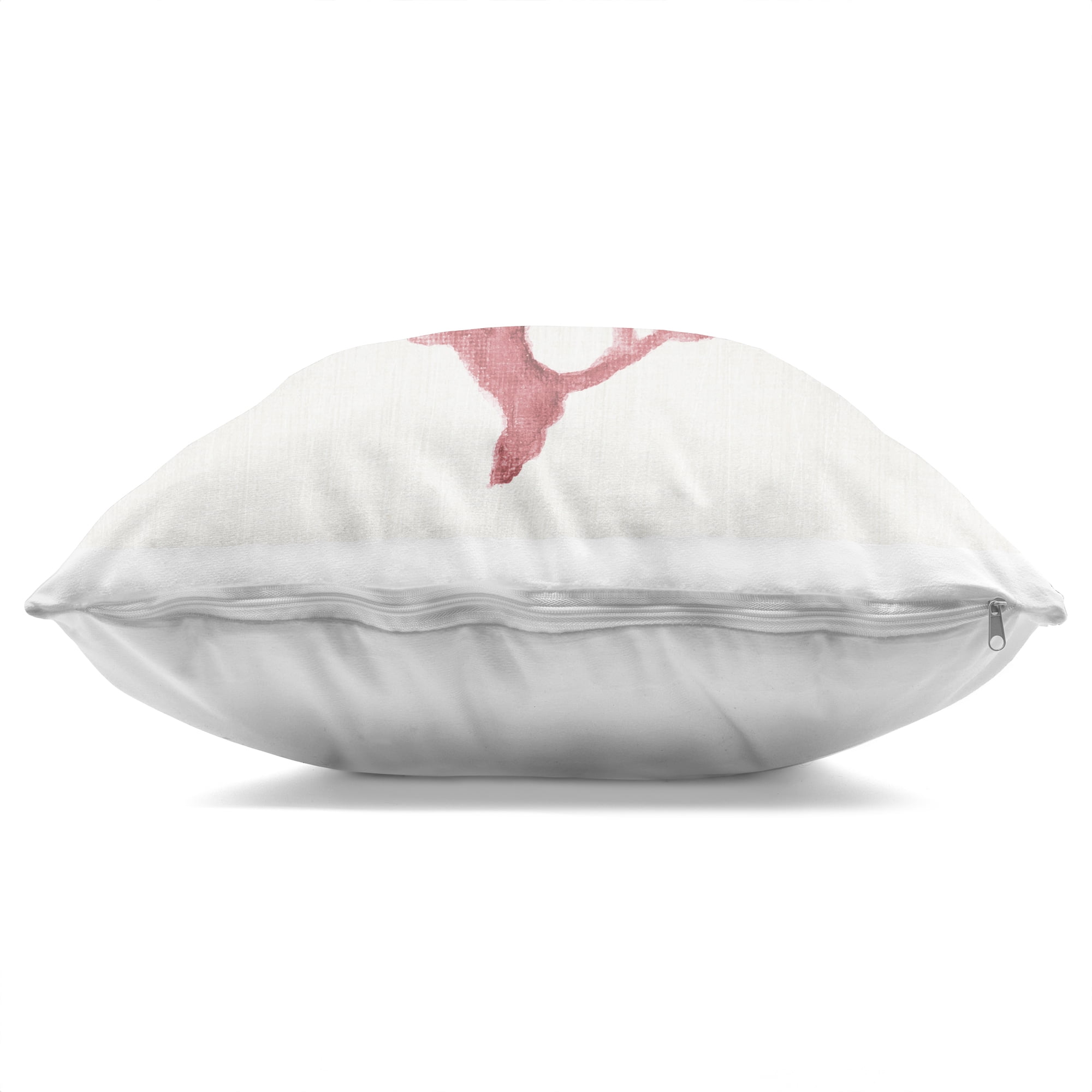 Stupell Industries Muted Pink Coral Branch Decorative Printed Throw Pillow, design by Janet Tava, 18 x 7 x 18