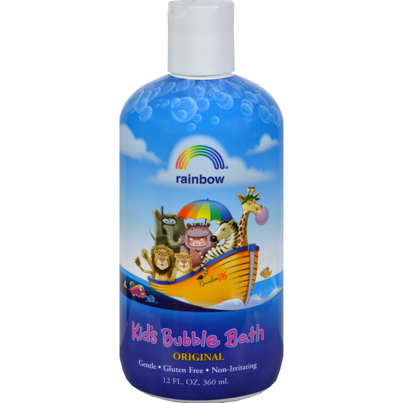 Rainbow Research Organic Herbal Bubble Bath For Kids Original Scent