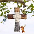 thumbnail image 3 of Personalized Heart Shaped Bird Nesting Material Holder Outdoor, Weather Resistant Handmade Fiber with Easy Refill Hook, Warm Soft Interior for Garden Yard Patio Decoration Bird Watching Gift, 3 of 9