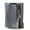 Gray, variant on Women's Vintage Genuine Leather RFID Blocking Wallet C2208, 45x3.5x2.5 inches, Unisex Fashion Cardholder, No Print, Burnished Edges, Secure Zipper Closure