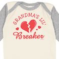 thumbnail image 4 of Inktastic Grandma's Lil' Heartbreaker Boys or Girls Long Sleeve Baby Bodysuit, 4 of 5