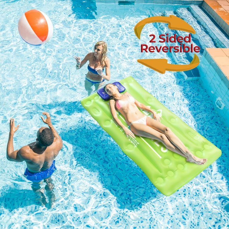 Outer Trails Inflatable Beer Pong Table and Pool Float with WiFi