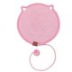 thumbnail image 1 of Alfombrilla para gatos 3 en 1, almohadilla para rascar multifuncional con juguete feliz, 50 cm, color rosa, con pelota de juguete, 1 of 5