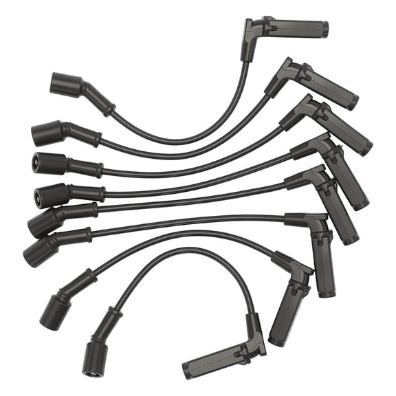 Spark Plug Wire SET Compatible: GMC Sierra 2500 HD 2003-2006, Sierra 3500, Sierra 3500 Classic 2007, Chevrolet Avalanche 2500