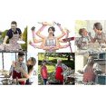 thumbnail image 3 of Chefs Apron Butchers Kitchen Cooks Restaurant Bistro Bbq School College Double Pockets Canvas Aprons, 3 of 5