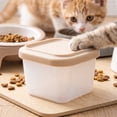 thumbnail image 5 of Silicone Pet Food Storage Container Leakproof Lid Microwave Freezer Safe for Wet Dry Dog Cat Food Treats Travel Meal Prep, 5 of 7