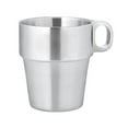 thumbnail image 2 of Taza inconfundible Del Té De la vaso Del Acero Inoxidable De La Manija BPA De La inconfundible Para El 10, Los Vasos Ideales Para Acampar, Comidas Campestres, Uso Interior Manija de plastico BLESIY Taza de cerveza del acero inoxidable, 2 of 8