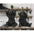thumbnail image 1 of Ebros Set of 2 Ceiling Fan Metal Pull Chain with Adorable Innocent Forest Black Bears Hand Crafted Resin Knob Handle 3" High Rustic Western Country Cabin Lodge Woodlands Bear Animal D, 1 of 4
