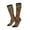 3 Black, variant on Women Crew Soft Moisture-wicking Socks African Tribal Style Pattern Design Cotton Socks, One Size fit All