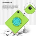 thumbnail image 3 of SaniMore for iPad Pro 12.9 2018/2020/2021/2022 Case, Kid-friendly Shockproof EVA Two-layer Protective Case 360°Rotating Kickstand Holder Anti-fall Csae for iPad Pro 12.9 2018/2020/2021/2022,Grassgreen, 3 of 9