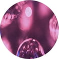 thumbnail image 1 of Ahgly Company Machine Washable Indoor Round Transitional Neon Pink Area Rugs, 7' Round, 1 of 7