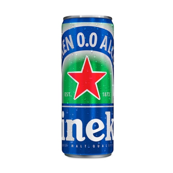Cerveza Heineken sin alcohol lata 355 ml