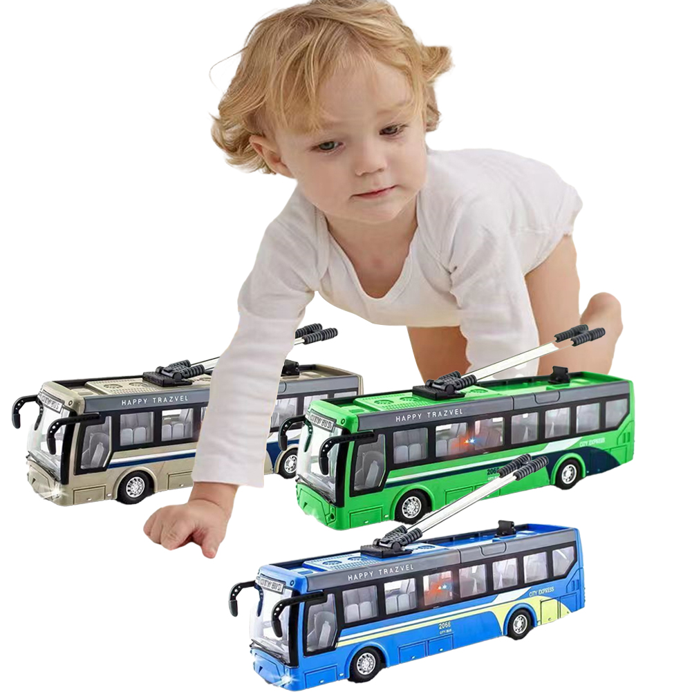 Esaierr Kids Boys Bus Toys Car,Toddler Boys Remote Control Bus Car Toys
