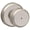 Satin Nickel, variant on Schlage F40BWE716GSN Bowery Privacy Door Knob Set - Bronze