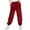 Red, variant on Children's Jogger Sweatpant Kid's Cotton Elastic Waist Pant Fall Winter Boys Girls Casual Cuffed Pants with Pocket