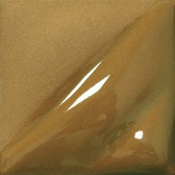 Amaco Lead Free Non Toxic Semi Translucent Underglaze & 1 Pint Jar - Teddy Bear Brown V-366