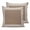 Brown, variant on Dark Brown Geometric 20x20 Pillow Covers Set of 2, White Greek Key Design Abstract Modern Art Throw Pillow Covers Decorative Couch Cushion Case, Microfiber Square Pillowcases for Bedroom Living Room
