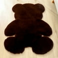 thumbnail image 5 of Bear Rug Super Soft Area Rug, Animal Shape Faux Rabbit Fur Fluffy Carpet for Bedroom Floor Sofa Living Room Baby Room Décor, Fuzzy Plush Mat for Dorm, 5 of 8