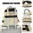 thumbnail image 3 of FORMRS Mini Backpack Purse for Women Travel Daypack Casual Shoulder Bag, Colorful Flower, 3 of 7