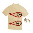 thumbnail image 4 of Tablero de actividades Montessori para niños y niñas: piezas para armar, juguete sensorial para el desarrollo. Ropa, 4 of 9