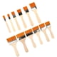 thumbnail image 1 of Pincel, 12 piezas de pincel plano de nailon para pintar con virutas, pincel para pintar con virutas, durabilidad prolongada, 1 of 5