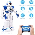 thumbnail image 2 of Robot de control remoto para niños, robot de juguete Rc programable inteligente con control de gestos, ojos LED y música, los mejores regalos de Navidad y cumpleaños para niños, 2 of 5