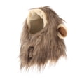 thumbnail image 5 of Dog Mane Cat Mane Costume Clothing Accessories Mane for Cat Pet Costume Mane Hood for Party Christmas Party M, 5 of 8