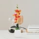 thumbnail image 4 of WORGEOUS Decoración artificial de la planta en maceta artificial de la mesa de la orquídea de la flor en maceta, 4 of 9