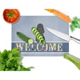 thumbnail image 2 of Caroline's Treasures Poodle Black Welcome Glass Cutting Board Large, 2 of 2