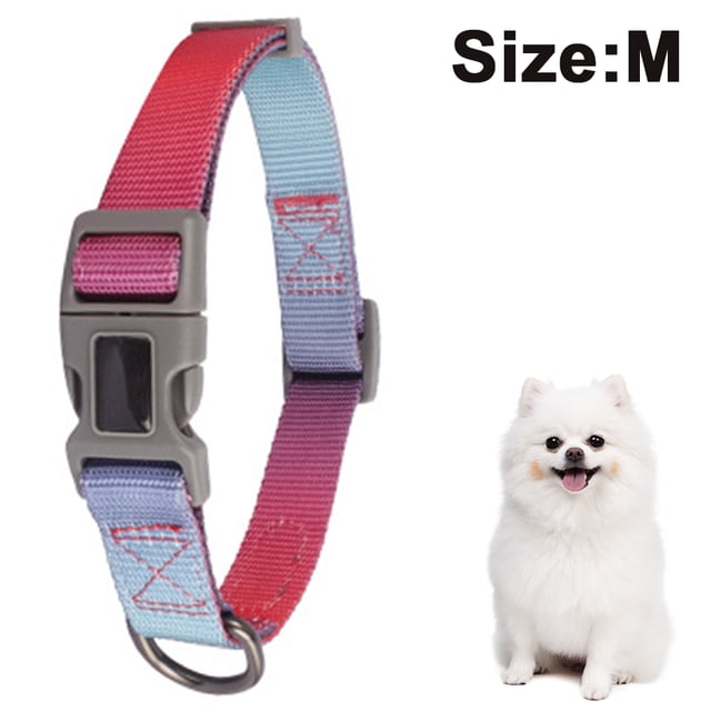 Collar de nailon para perros con cómodo forro suave acolchado y hebilla de metal para perros medianos y grandes Xemadio 2034518-3