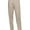 Khaki, variant on AKA Half Elastic Flat Front Men's Slacks Khaki 38 Medium 38W x 32L