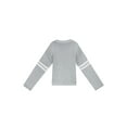 thumbnail image 5 of EYIIYE Women's Heart Print Knitted Pullover Long Sleeve Crew Neck Sweater Tops Valentine's Day Gif, 5 of 5