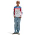 thumbnail image 3 of Wrangler® x Hot Wheels™ Boy's Long Sleeve Colorblocked Tee, Sizes S-XL, 3 of 10