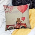 thumbnail image 2 of SHANXI Decorative with Rose Flowers Throw Pillow Cases, 2 of 5