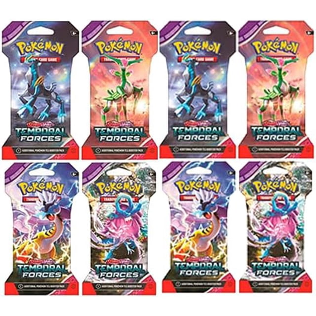 Paquete de refuerzo Pokémon TCG Scarlet y Violet Temporal Forces