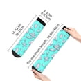 thumbnail image 5 of Bingfone Seashell And Starfish Design Patterned Men'S Women'S Casual Cotton Socks, 5 of 9