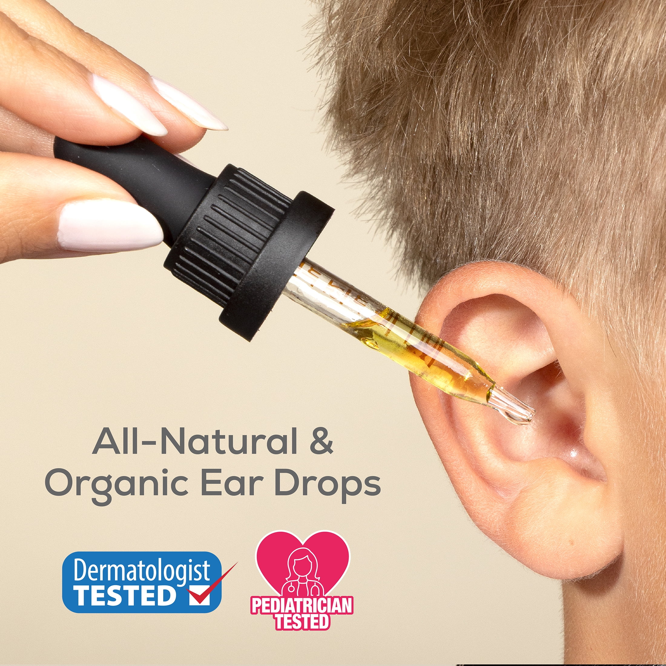 Wally's Natural Family Ear Care Essentials Bundle with Adult & Kids Ear Oil 0.5 fl oz and Scrub 2 fl oz, 4 Pack