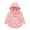 Pink, variant on Mercatoo Toddler Girls Spring Windproof Coat Prints Hooded with Pocket Jacket Kids Girls Outdoor Travel Coats Size 8 to 10