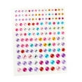 thumbnail image 1 of Vogacara Ojo cuerpo cara gemas pegatinas de diamantes de imitación autoadhesivo sin pegamento maquillaje joyería accesorio DIY fiesta favores para Tratamientos faciales Vistoso Vogacara CE013625-01B, 1 of 6