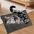 thumbnail image 1 of Almohadillas térmicas para mascotas, manta térmica eléctrica, almohadilla para perrera, cómoda alfombrilla térmica para mascotas, cama más cálida para Negro 37cmx47cm Salvador Almohadilla térmica, 1 of 10