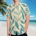 thumbnail image 5 of High Quality Hawaiian Shirts for Men Short Sleeve Aloha Beach Shirt Floral Summer Casual Button Down Shirts Blouses TDEG9Y, 5 of 7