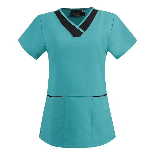 Filipina Medica Cuello V Ancho A Contraste
