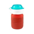 thumbnail image 4 of Squeasy Gear Snacker Baby Infant Toddler Spill Proof Silicone Reusable Food Pouch, 4 of 5